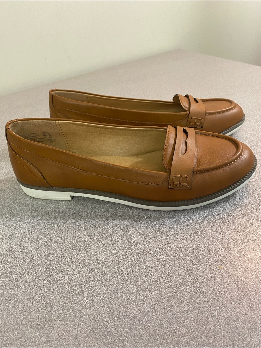 American Eagle Outfitters Cognac Slip-On Penny Loafers